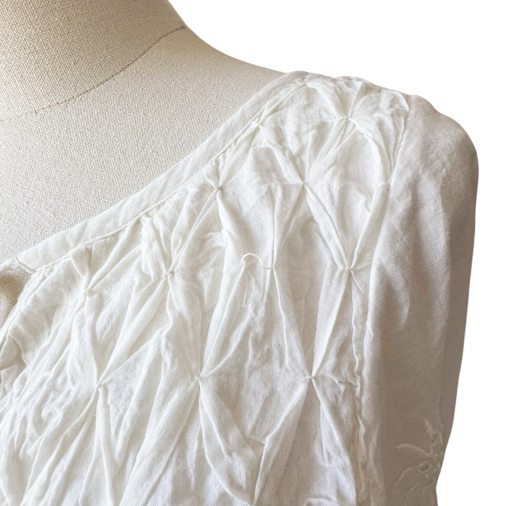 Sundance Talisman Frederico Tiered Dress in White | SMALL/MEDIUM NWT - Picture 8 of 15